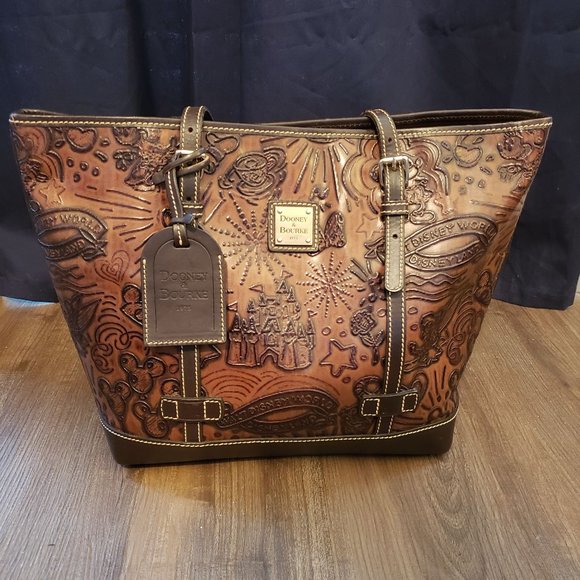 disney leather purse